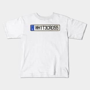 Whitecross - License Plate Kids T-Shirt